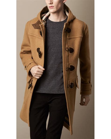 oversize wool duffle coat burberry|burberry duffle coat sale.